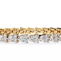 Ruby Diamond Bracelet
