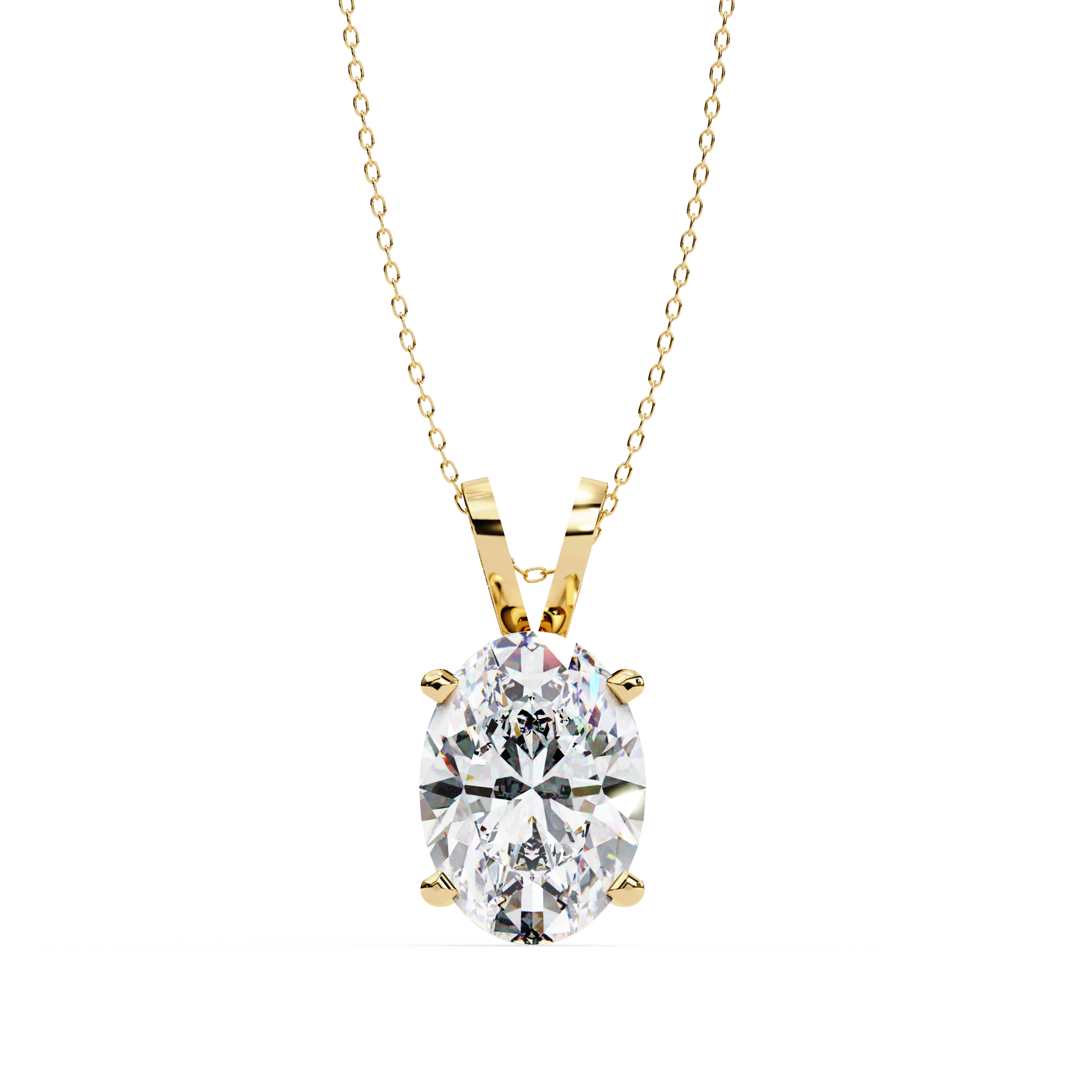 Alaina Solitaire Pendant