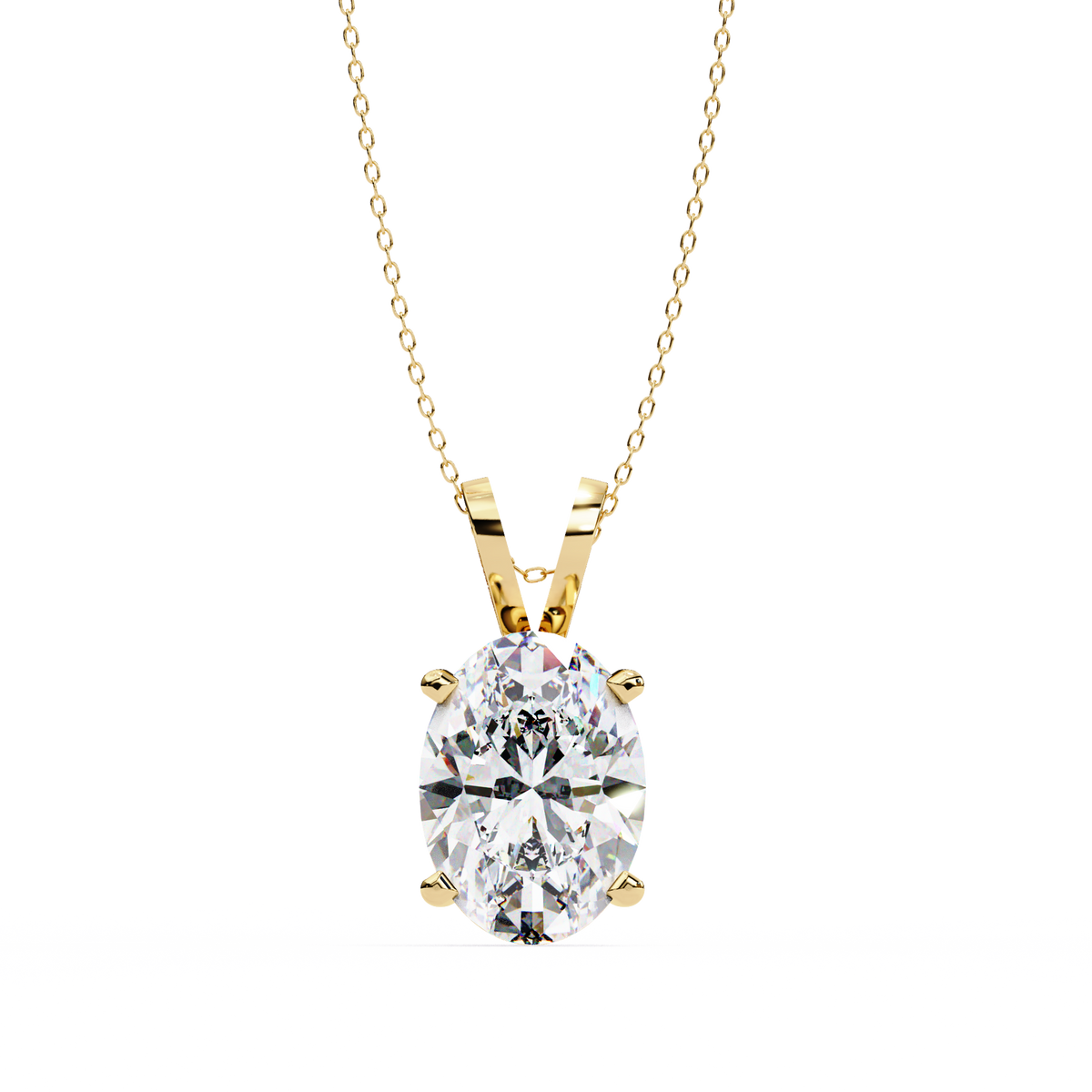 Alaina Solitaire Pendant