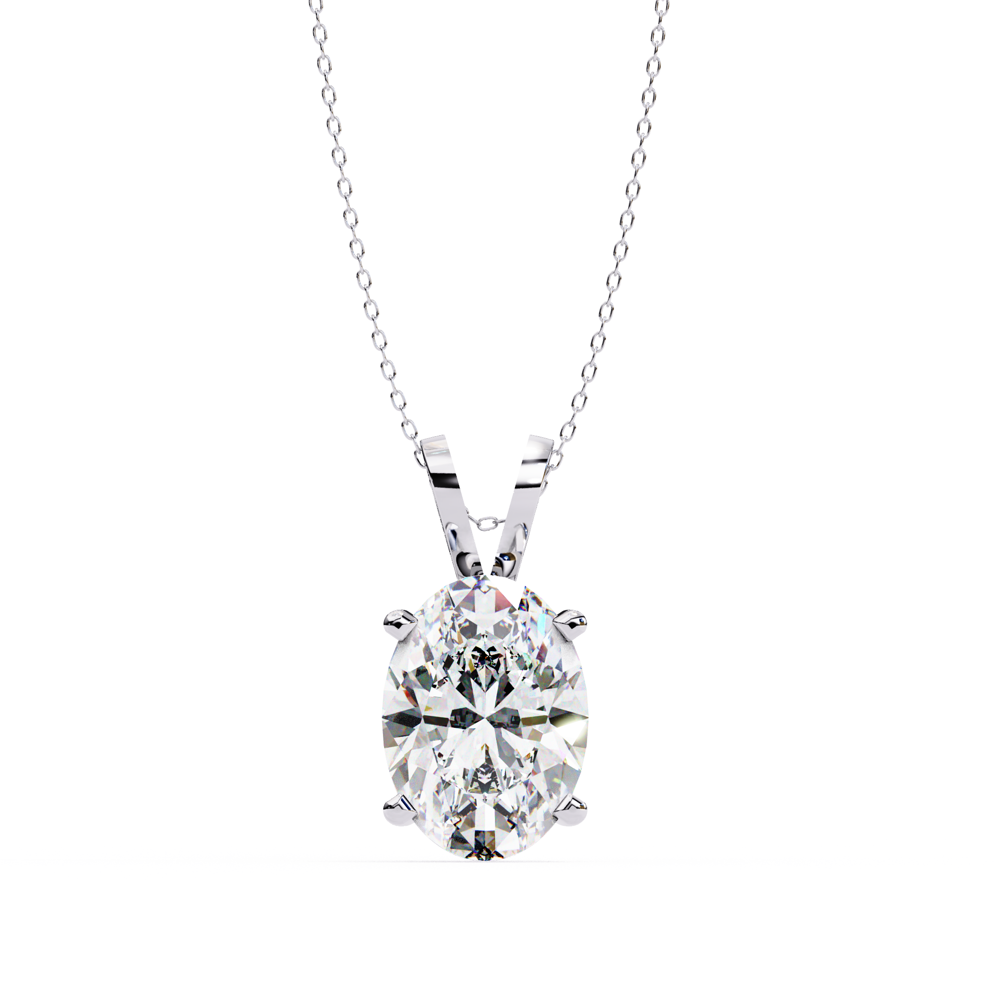 Alaina Solitaire Pendant