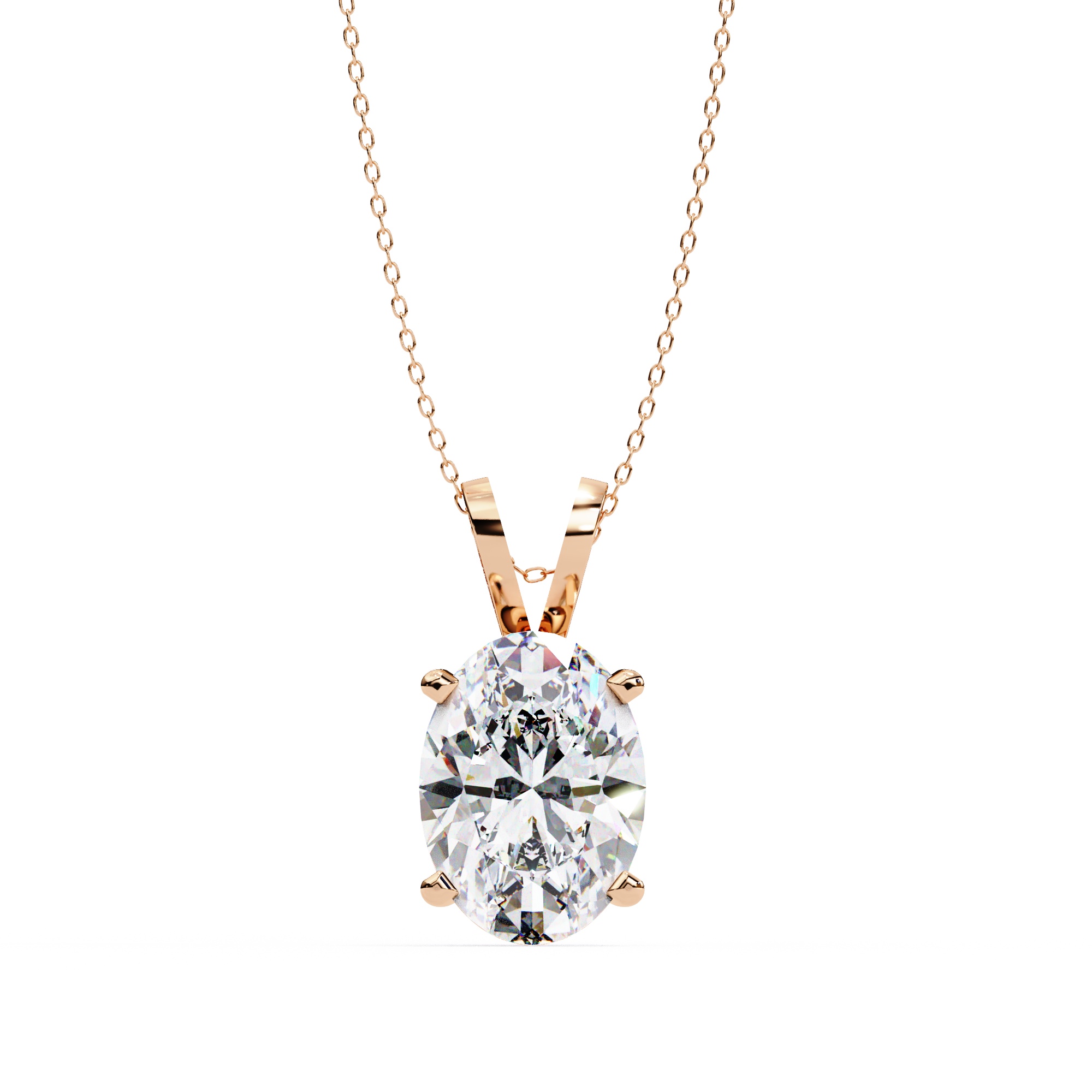 Alaina Solitaire Pendant