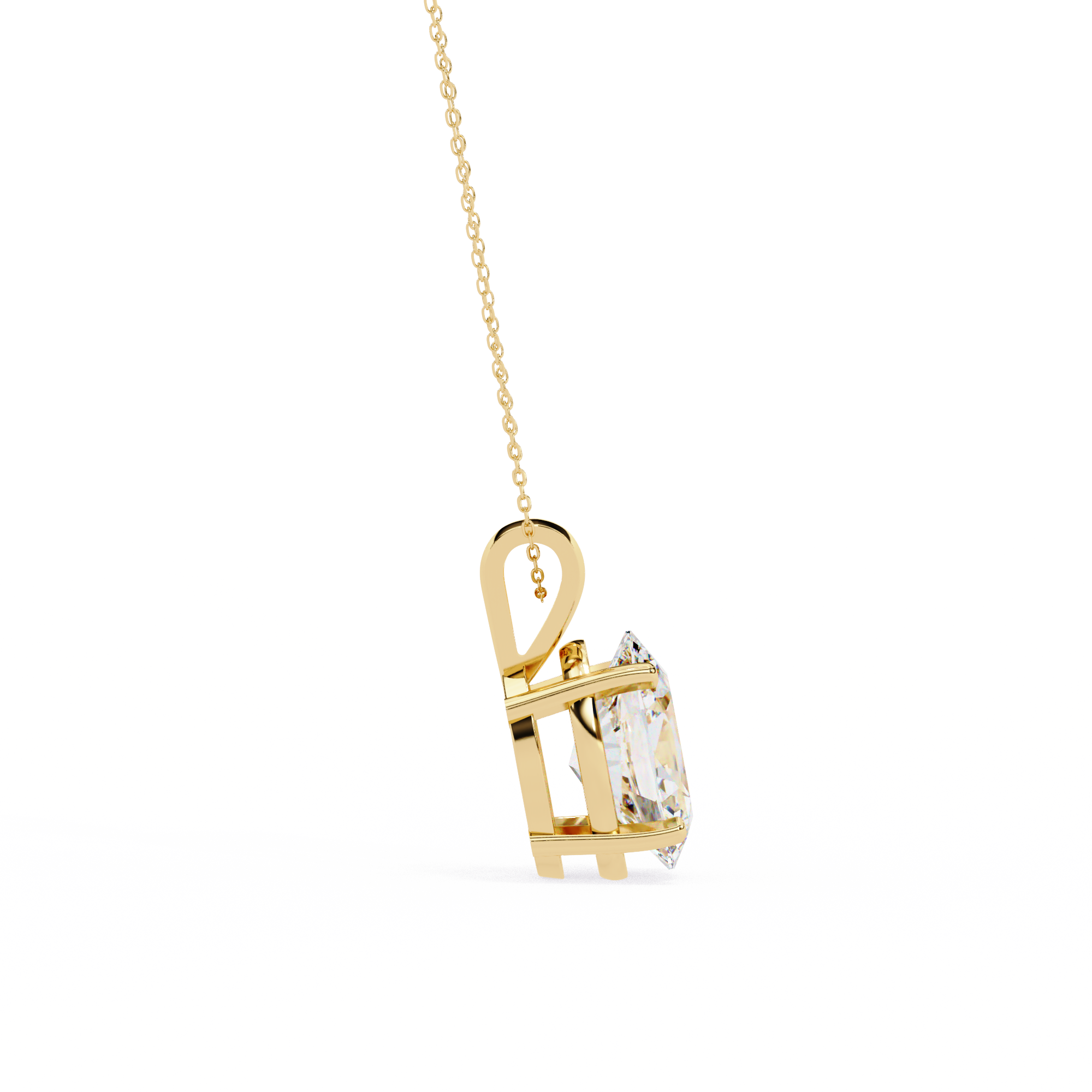 Alaina Solitaire Pendant