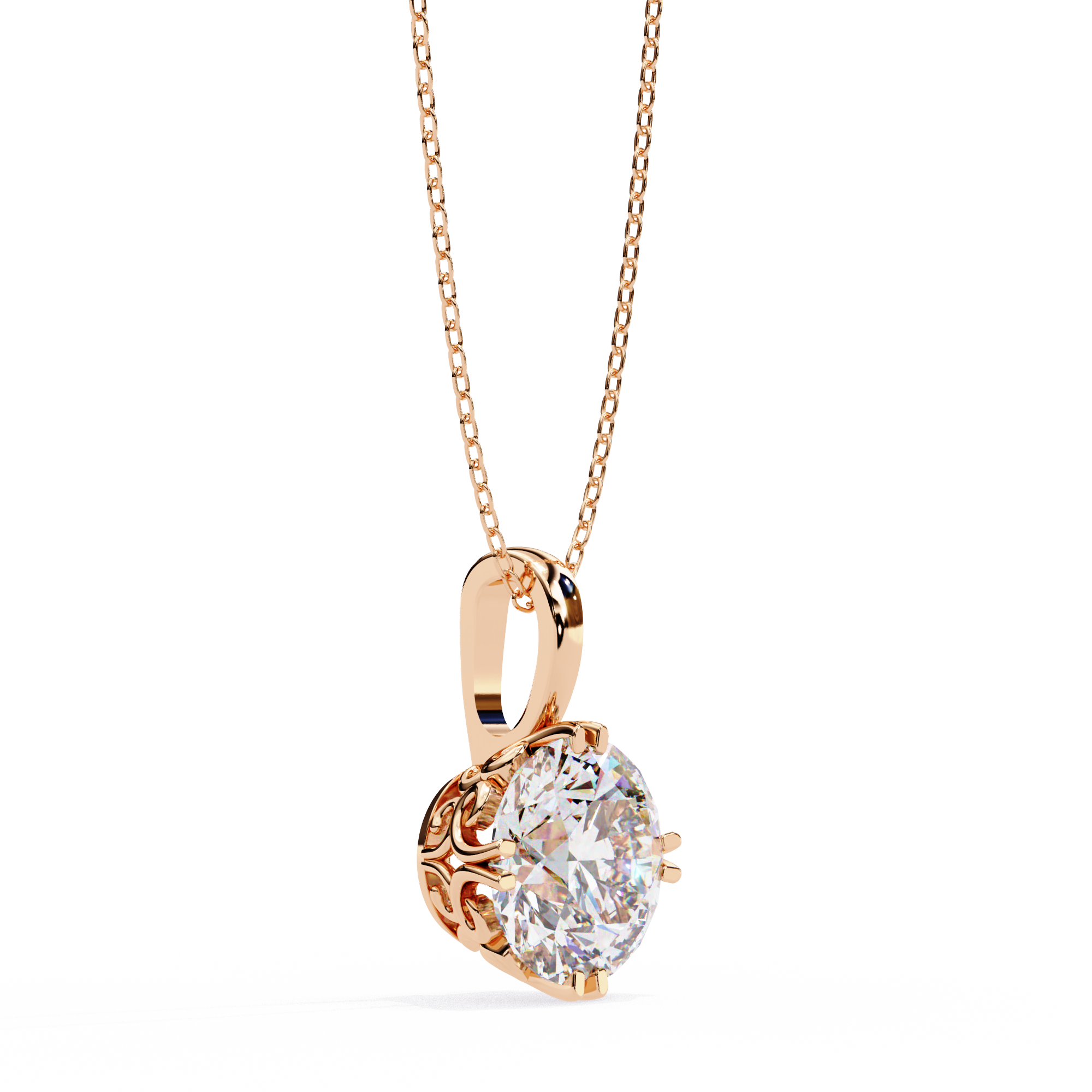 London Solitaire Pendant
