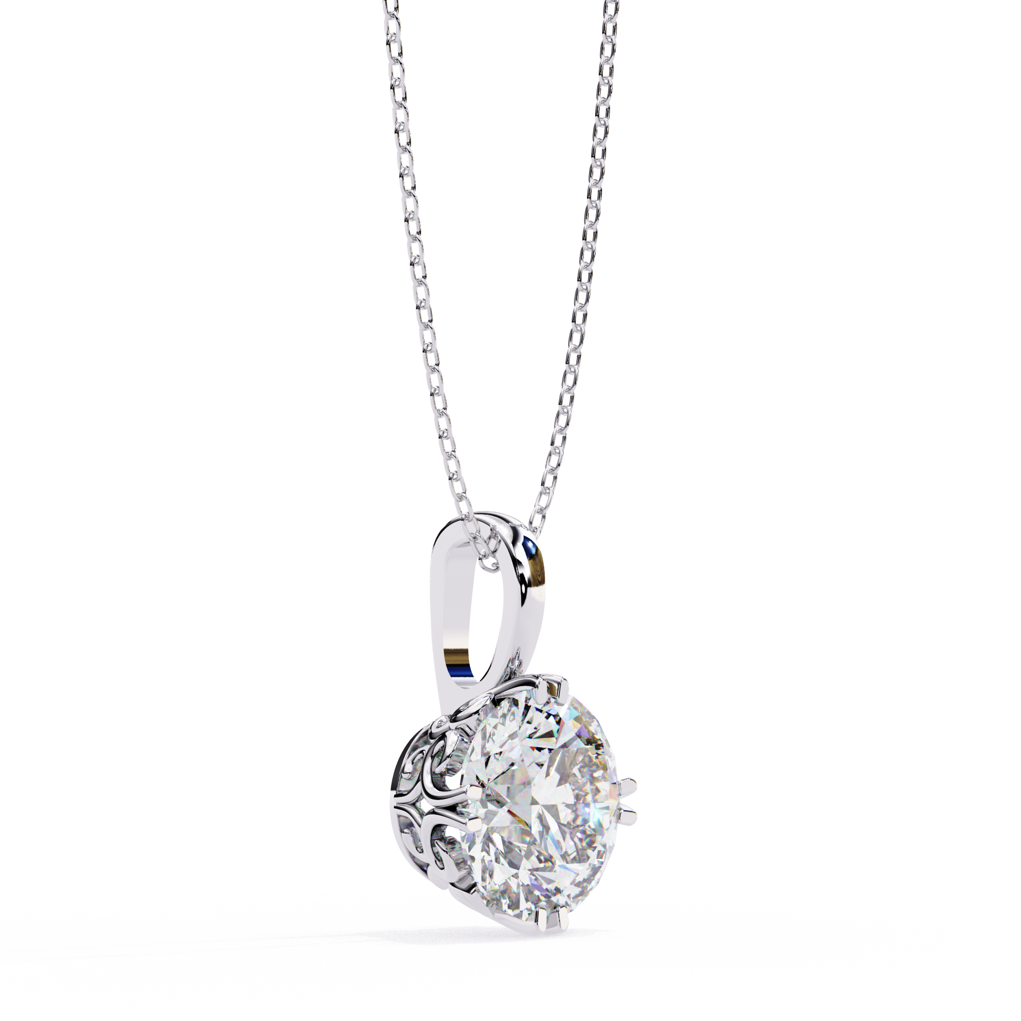 London Solitaire Pendant
