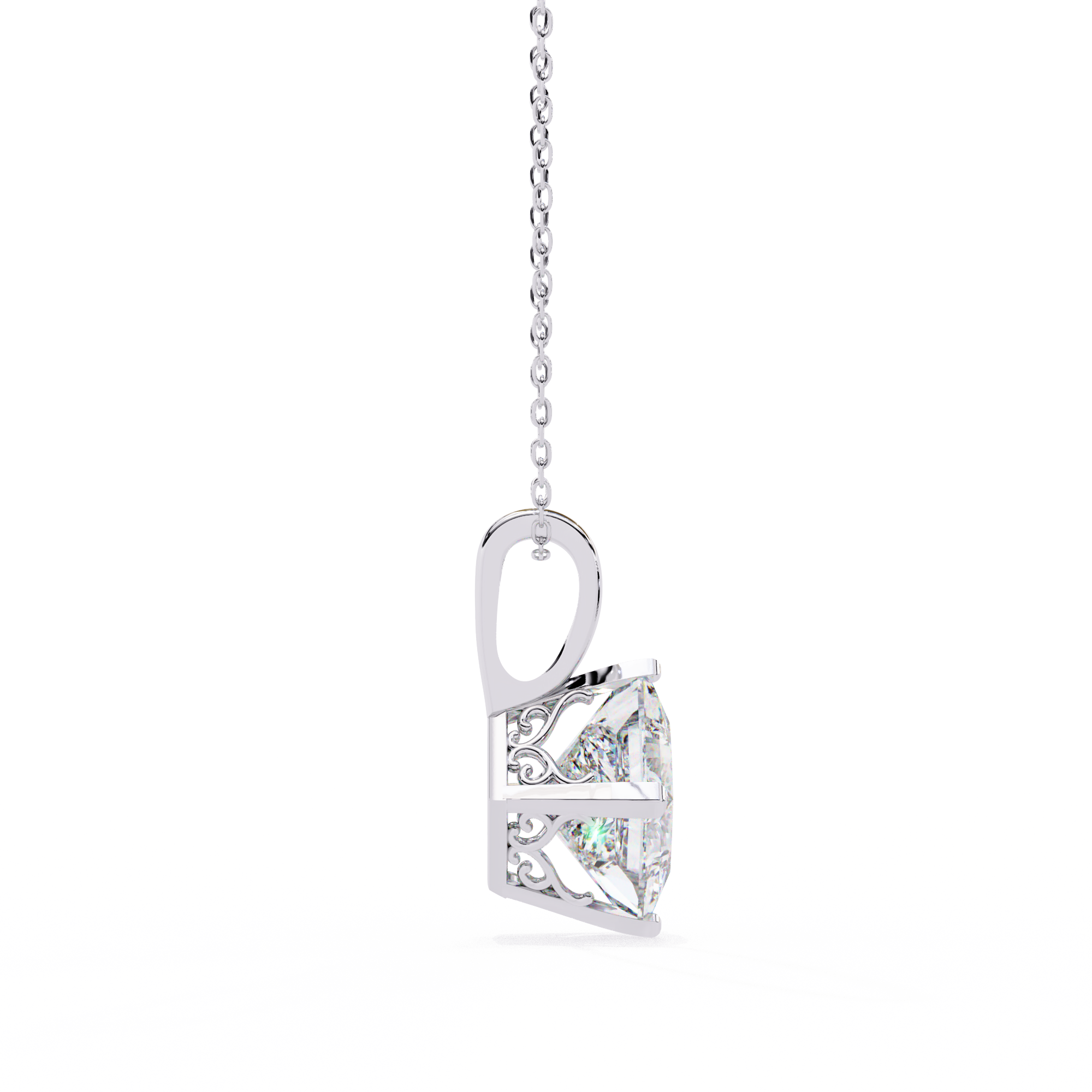 Marley Solitaire Pendant