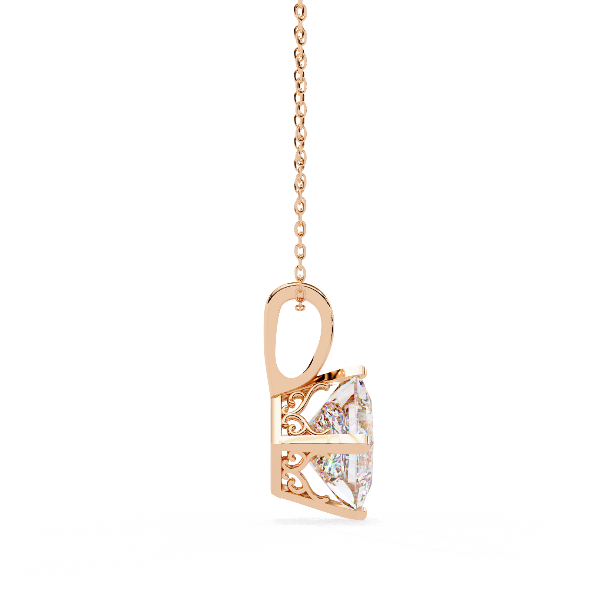 Marley Solitaire Pendant