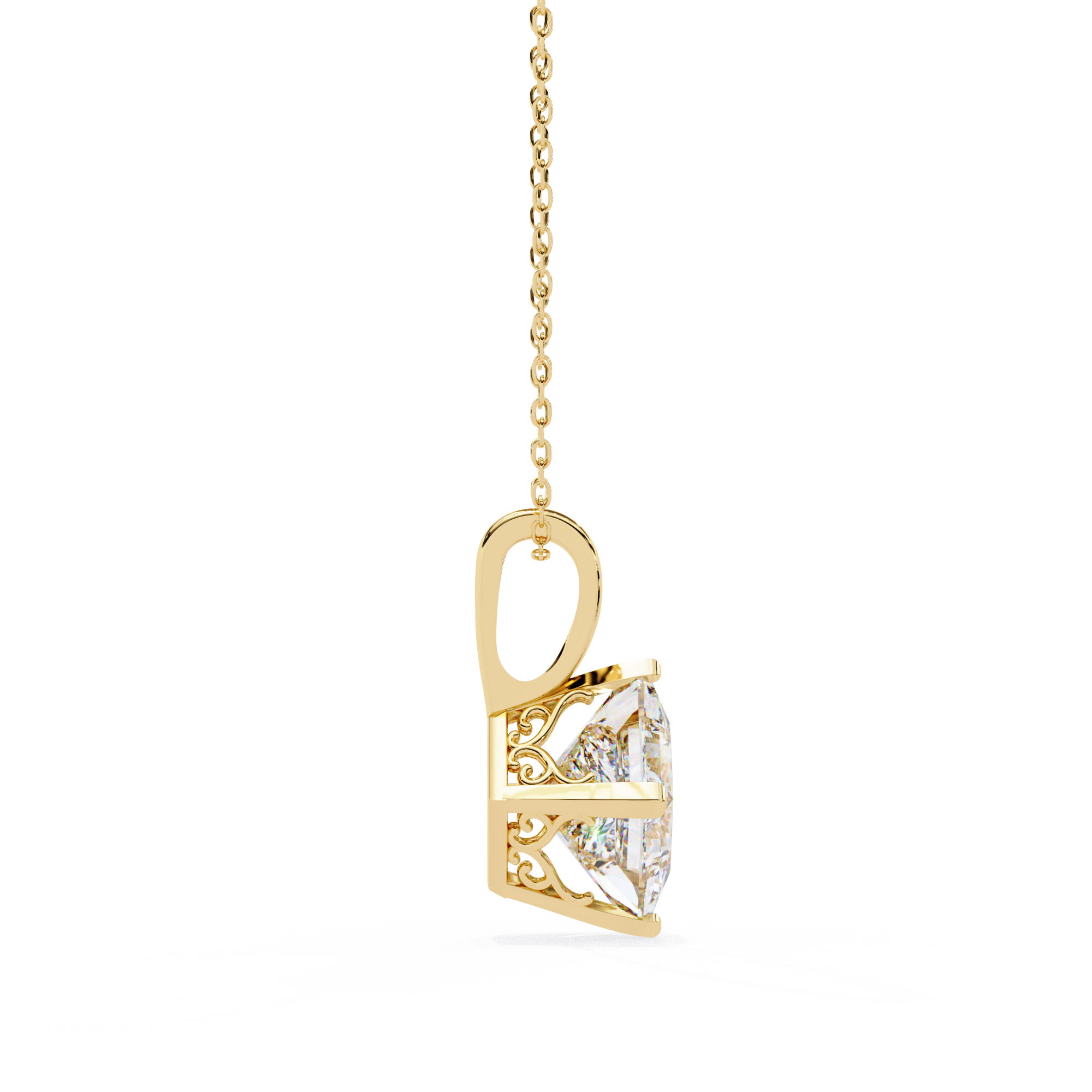 Marley Solitaire Pendant