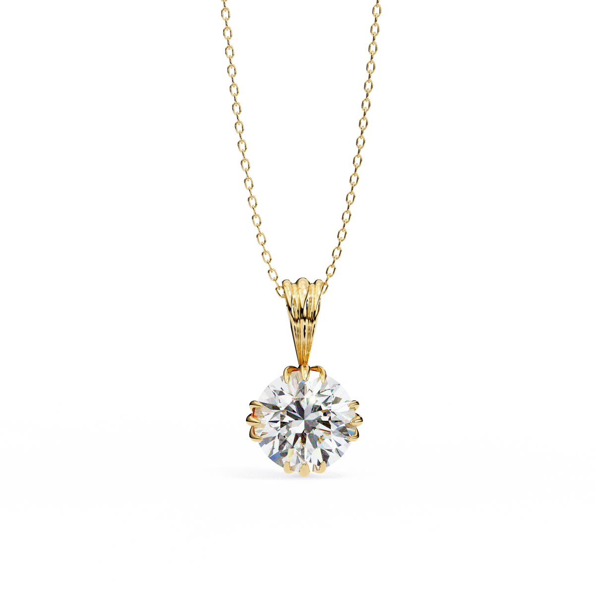 Alana Solitaire Pendant