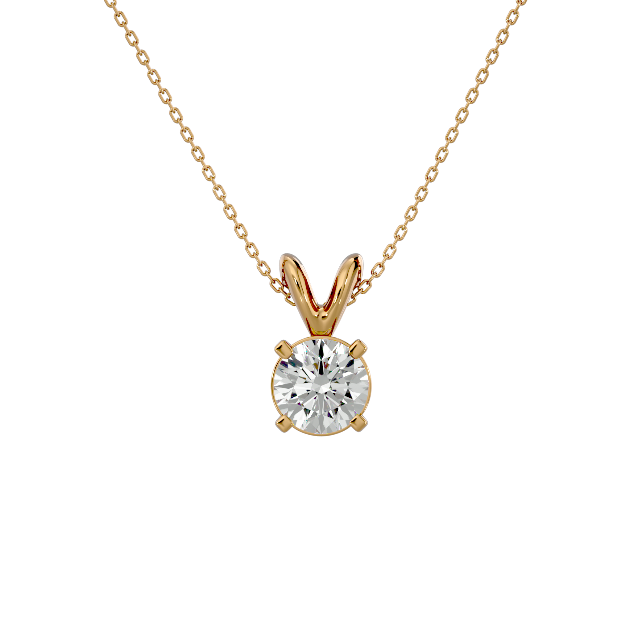 Brynlee Solitaire Pendant