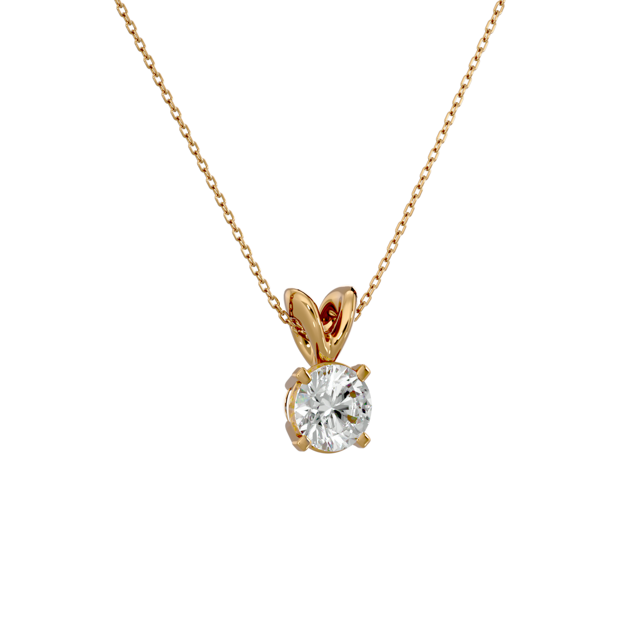Brynlee Solitaire Pendant