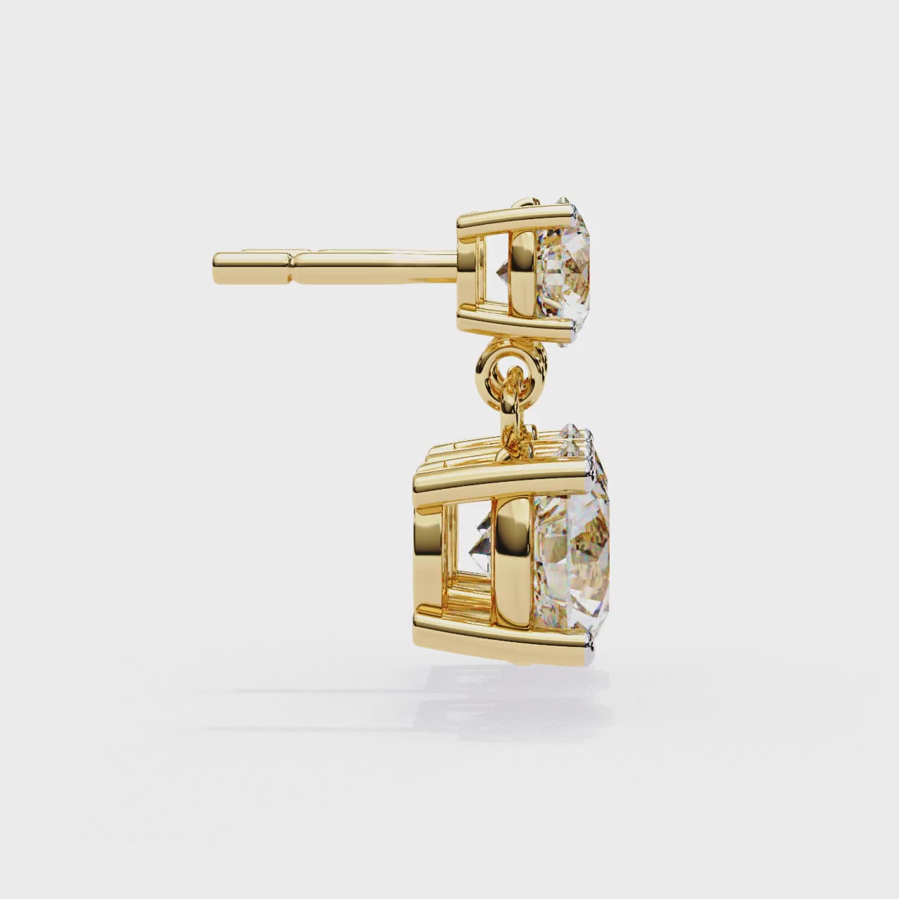 Candida Solitaire Earring