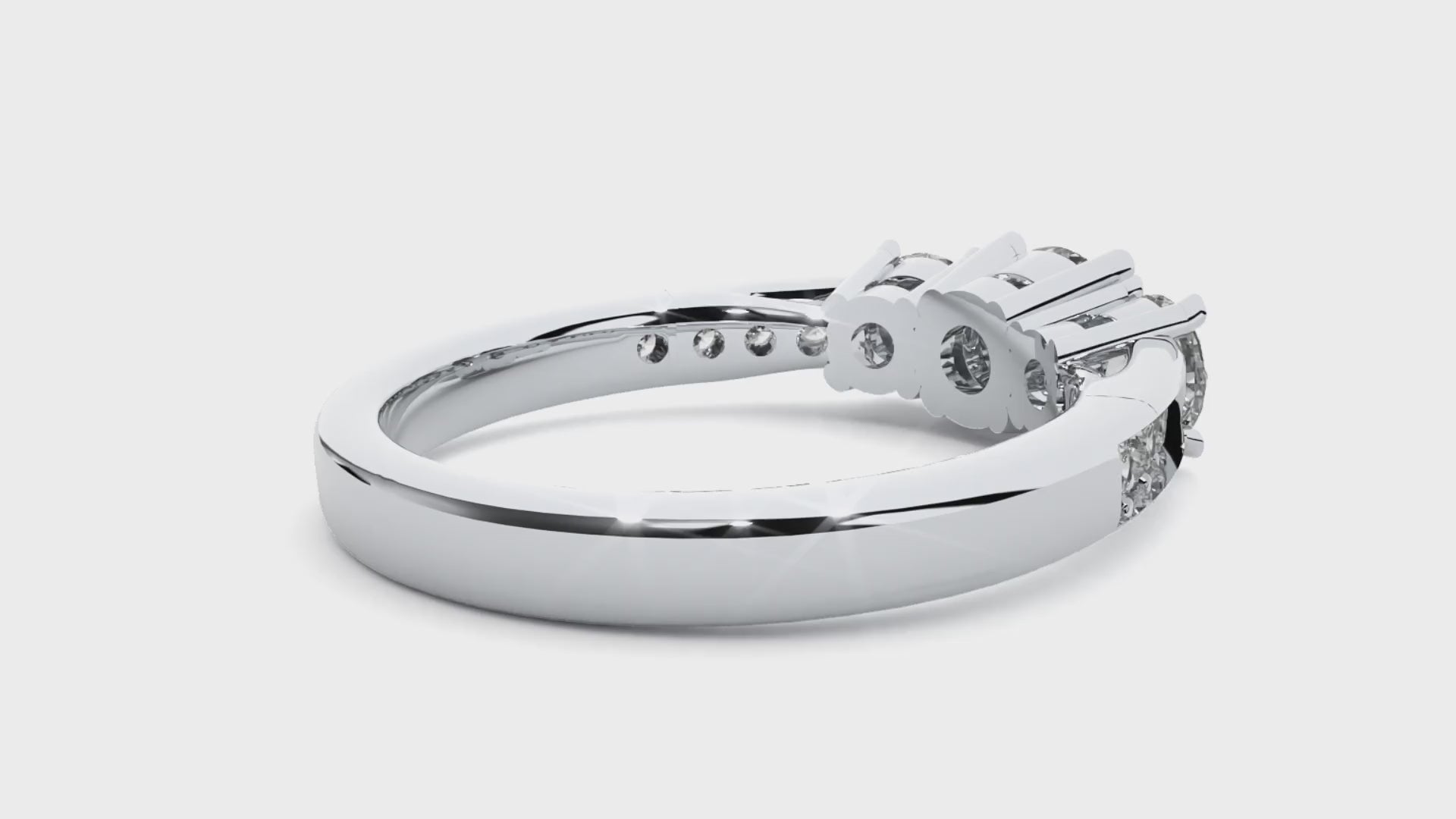 Imogen Three Stone Ring