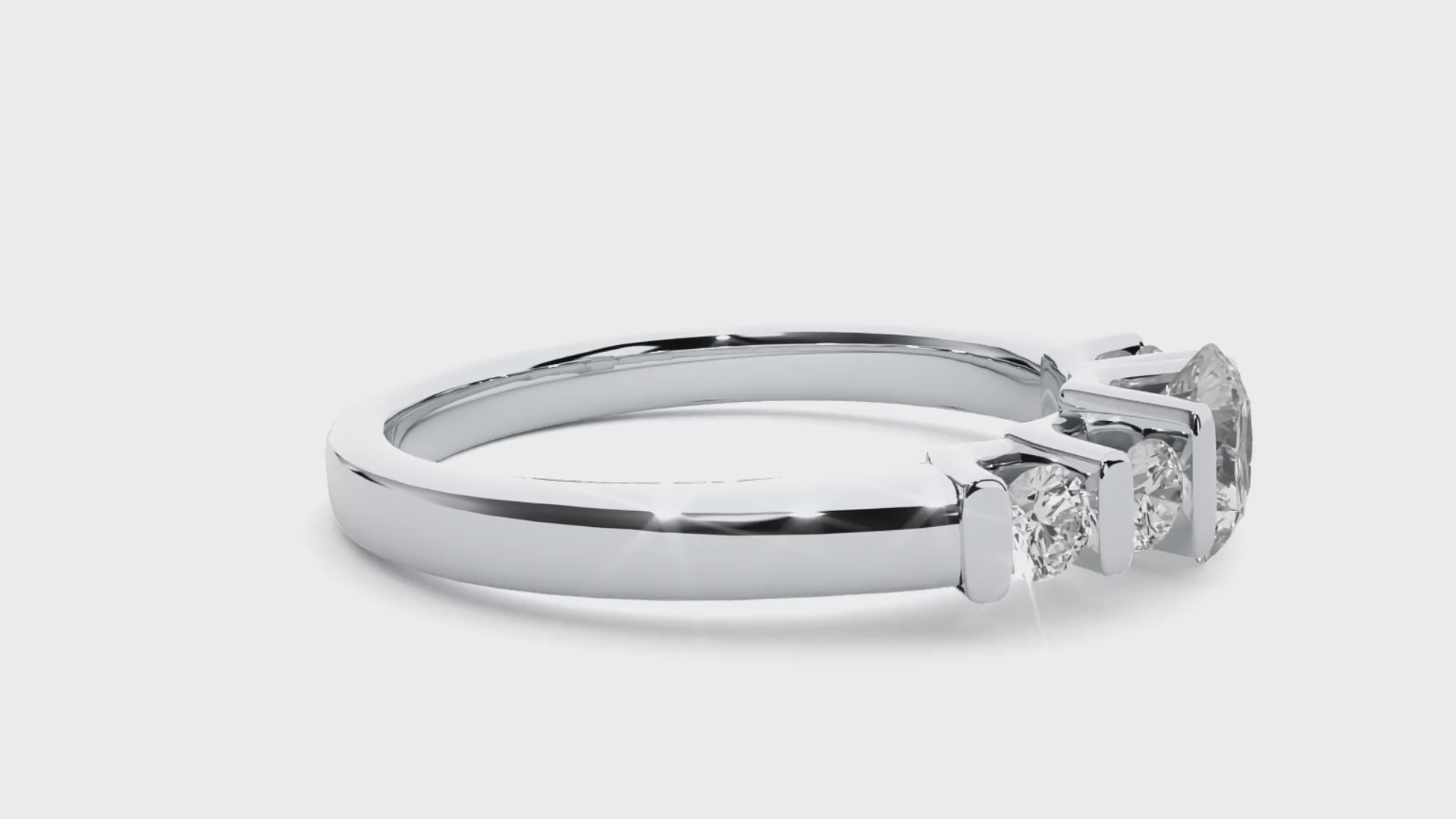 Poppy Solitaire Ring