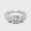 Genevieve Three Stone Ring