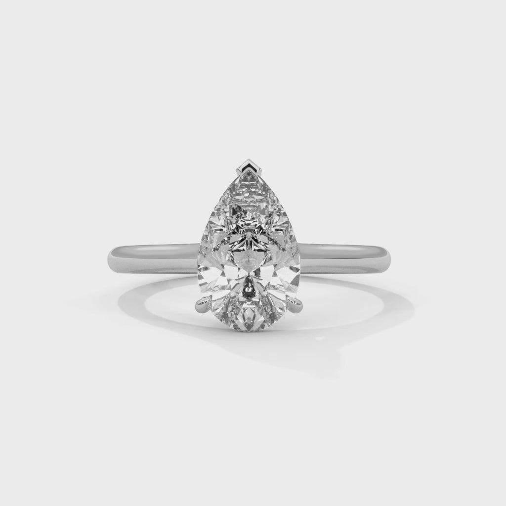 Cosmia Solitaire Ring