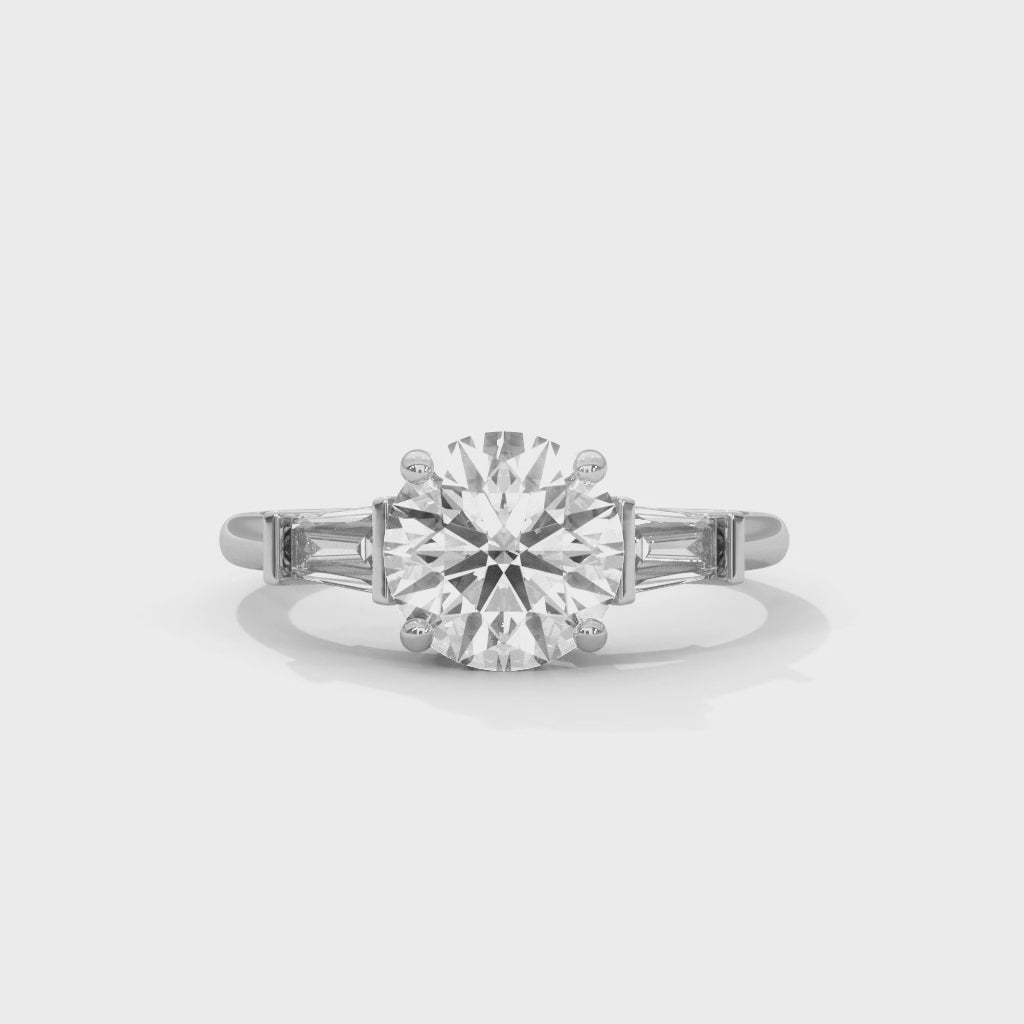 Isabella Three Stone Ring