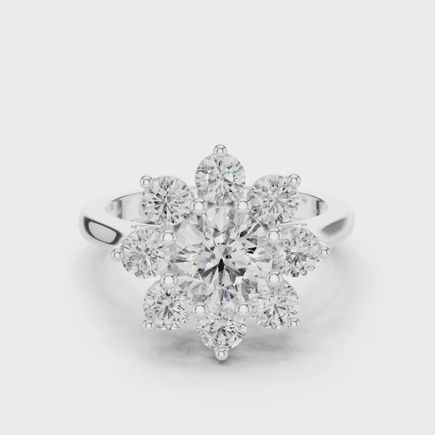 Omega Solitaire Ring