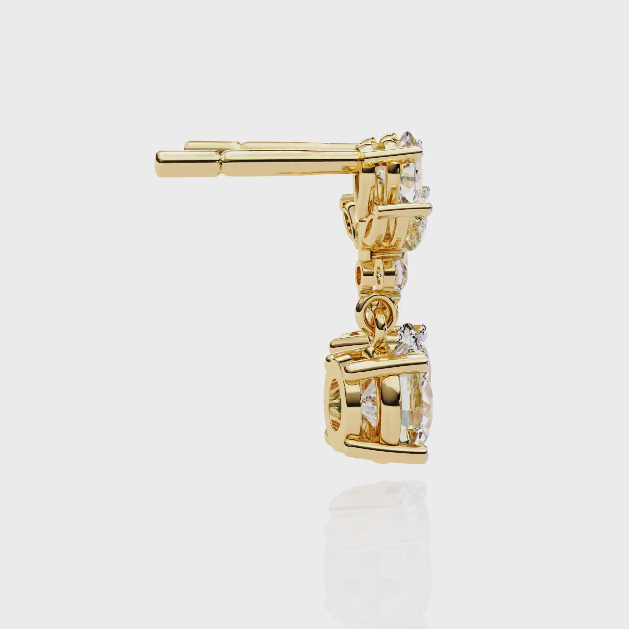 Bijou Solitaire Earring
