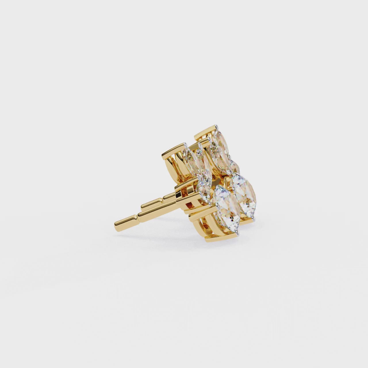 Daniella Solitaire Earring