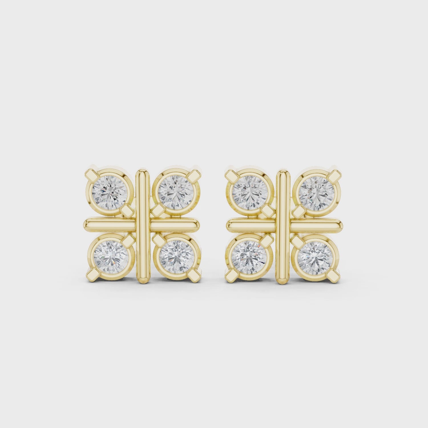 Mallory Diamond Earring