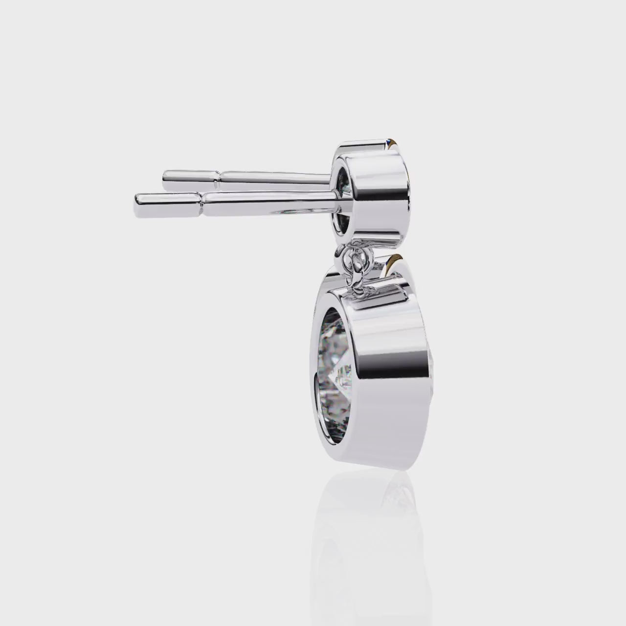 Cecelia Solitaire Earring